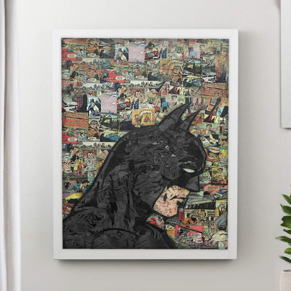 تابلو پینکمن طرح کمیک بتمن Batman Batman Comic (5) 20 Jm