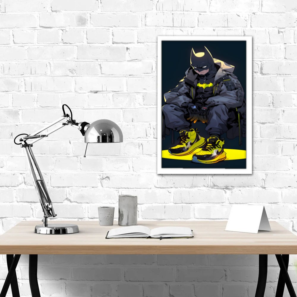 تابلو پینکمن طرح کمیک بتمن Batman Batman Comic (5) 17 Jm