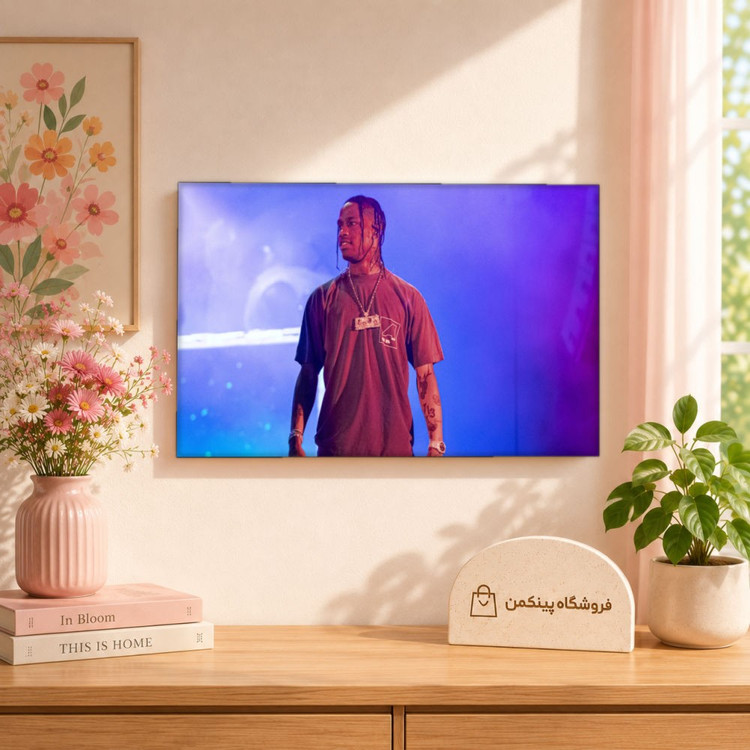 تابلو شاسی پینکمن طرح تراویس اسکات بنفش - Travis Scott Purple Desktop کد Jm 20