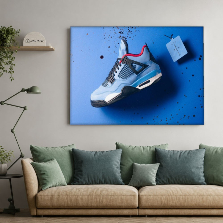 تابلو شاسی پینکمن طرح تراویس اسکات ایر جردن 4 - Travis Scott Air Jordan 4 کد Jm 3