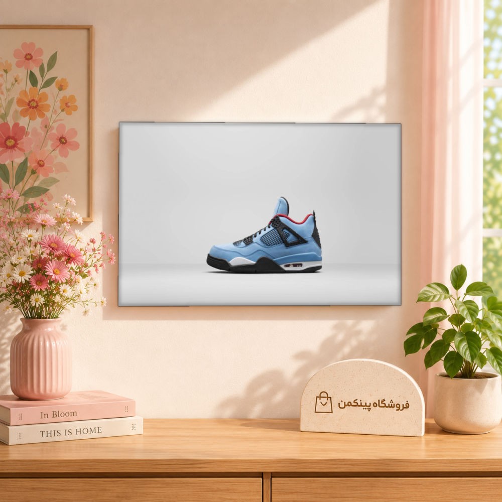 تابلو شاسی پینکمن طرح تراویس اسکات ایر جردن 4 - Travis Scott Air Jordan 4 کد Jm 26