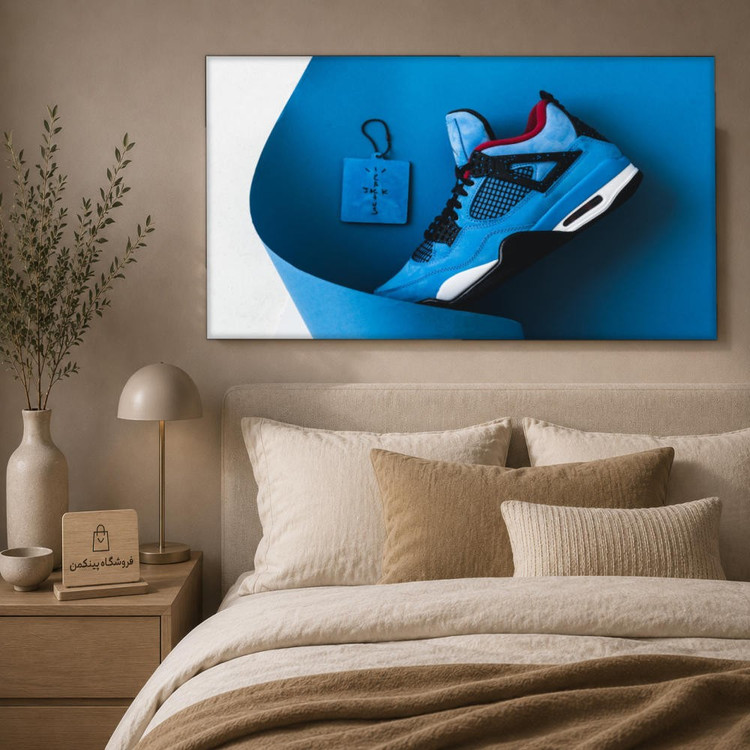 تابلو شاسی پینکمن طرح تراویس اسکات ایر جردن 4 - Travis Scott Air Jordan 4 کد Jm 19