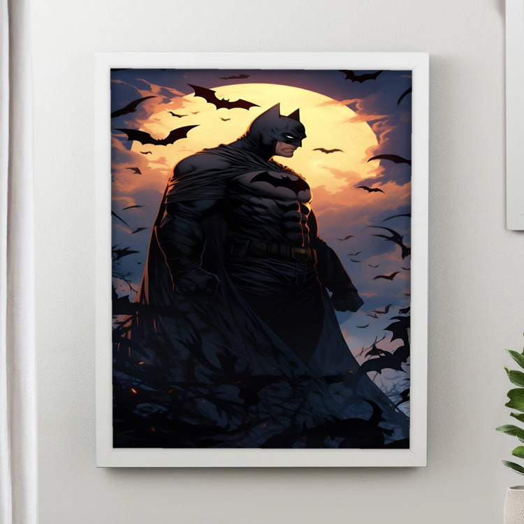 تابلو پینکمن طرح کمیک بتمن Batman Batman Comic (4) 17 Jm