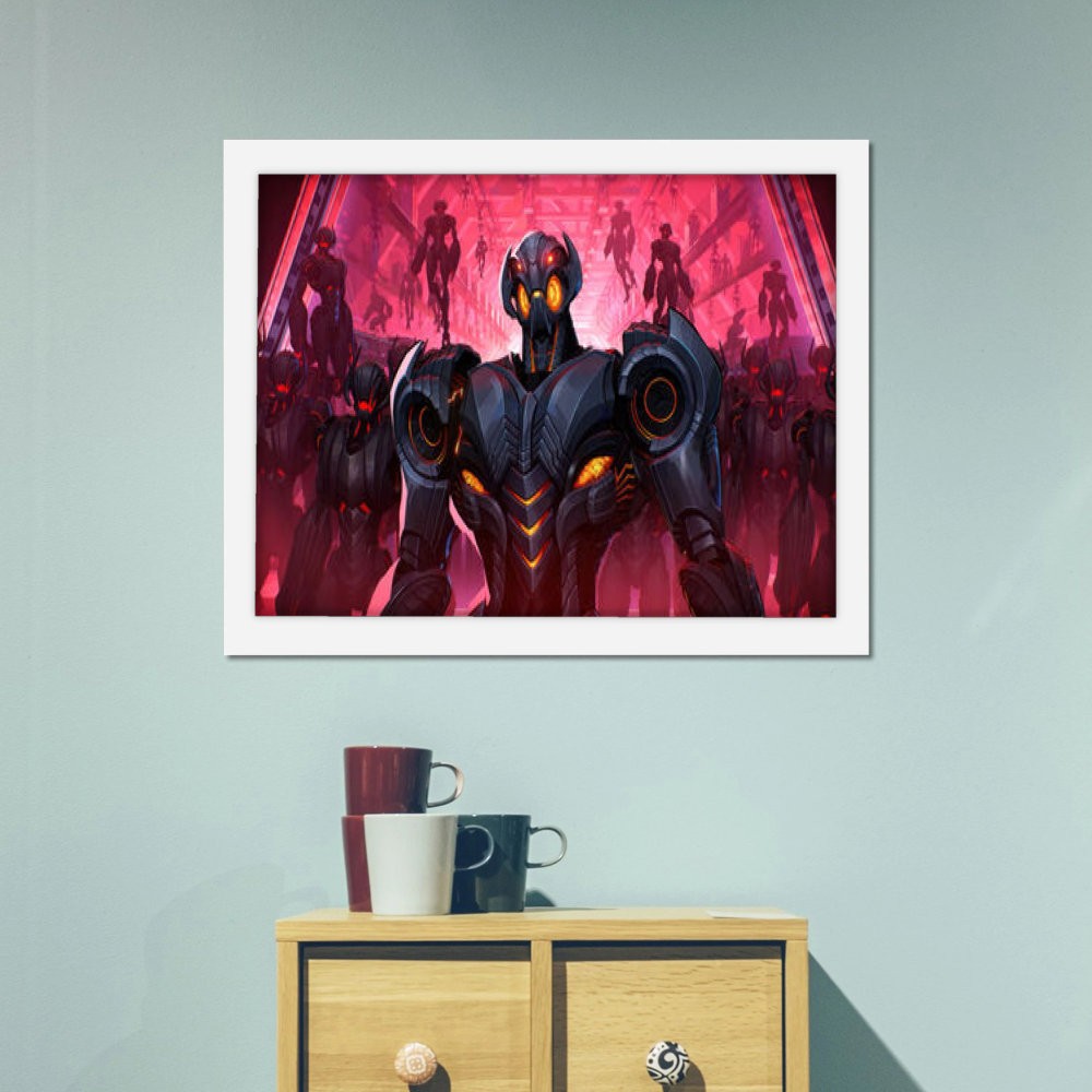 تابلو پینکمن طرح کمیک اولتران Ultron Comic 17 Jm