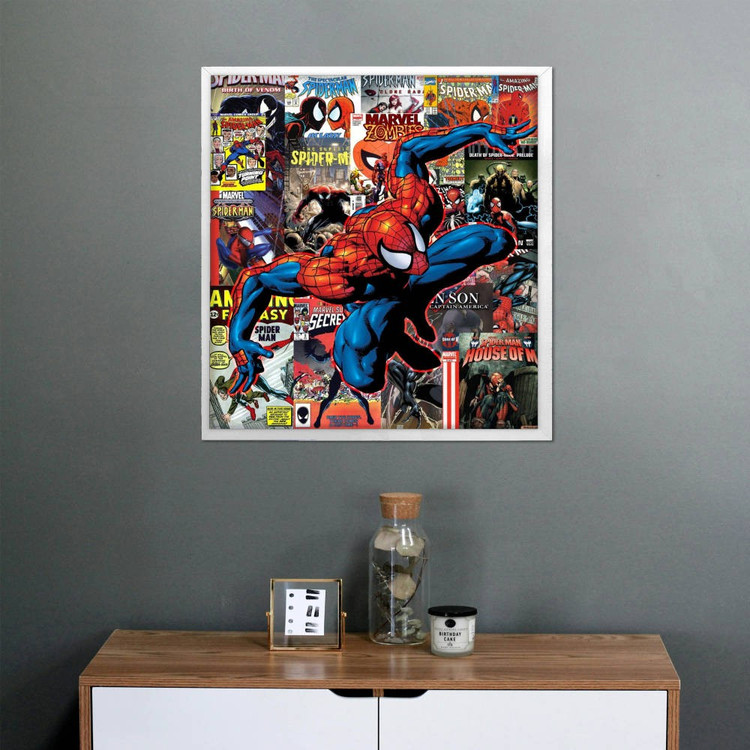 تابلو پینکمن طرح کمیک اسپایدرمن Comic Book Spider Man 39 Jm