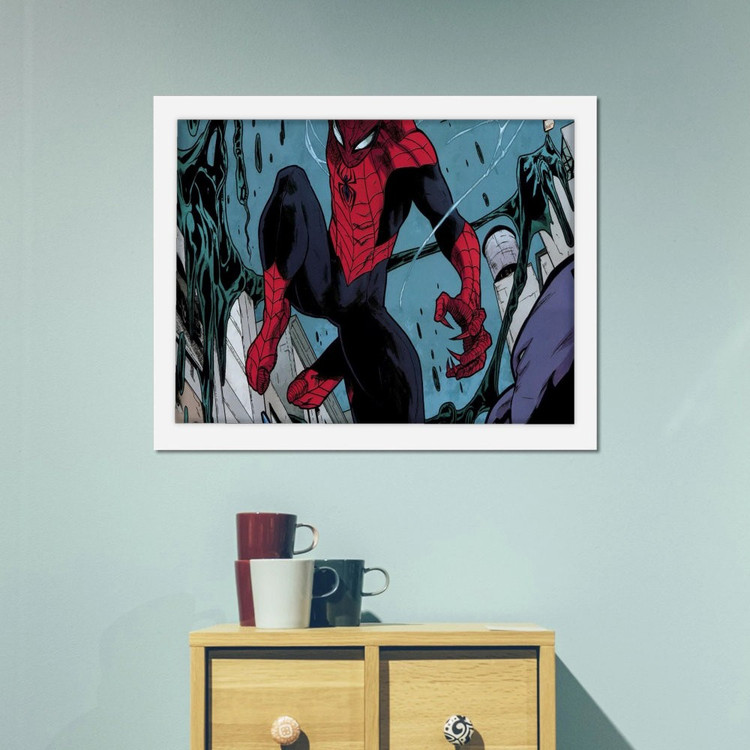 تابلو پینکمن طرح کمیک اسپایدرمن Comic Book Spider Man 38 Jm