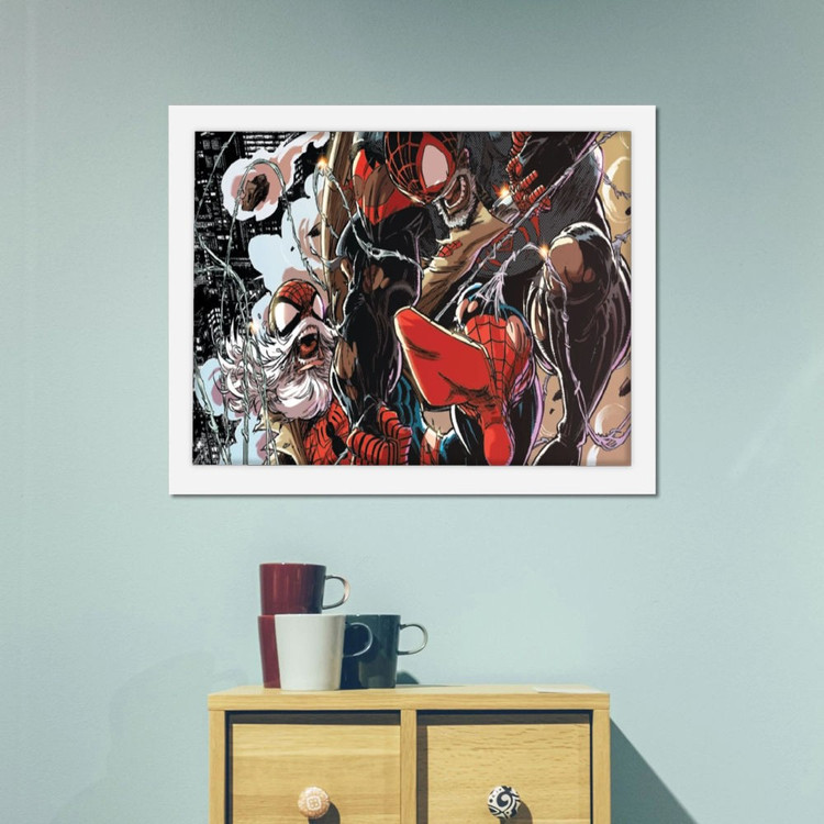 تابلو پینکمن طرح کمیک اسپایدرمن Comic Book Spider Man 36 Jm