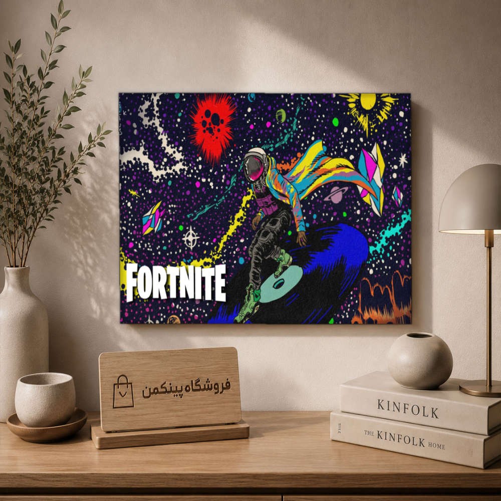 تابلو شاسی پینکمن طرح تراویس اسکات انیمه - Travis Scott Anime کد Jm 17