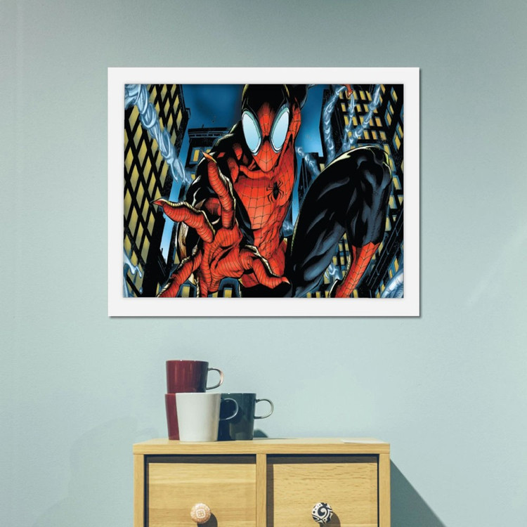 تابلو پینکمن طرح کمیک اسپایدرمن Comic Book Spider Man 30 Jm
