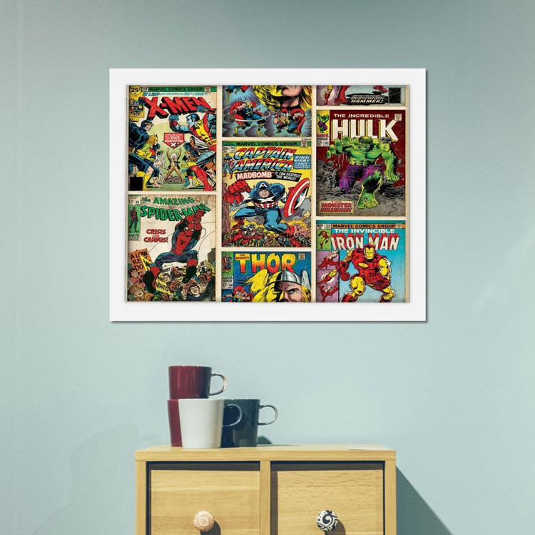 تابلو پینکمن طرح کمیک اسپایدرمن Comic Book Spider Man 3 Jm