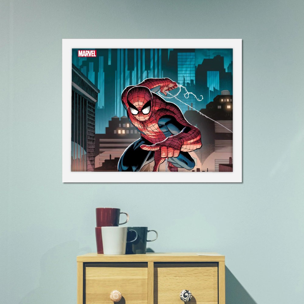 تابلو پینکمن طرح کمیک اسپایدرمن Comic Book Spider Man 29 Jm