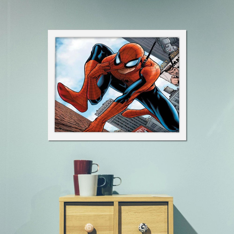 تابلو پینکمن طرح کمیک اسپایدرمن Comic Book Spider Man 27 Jm
