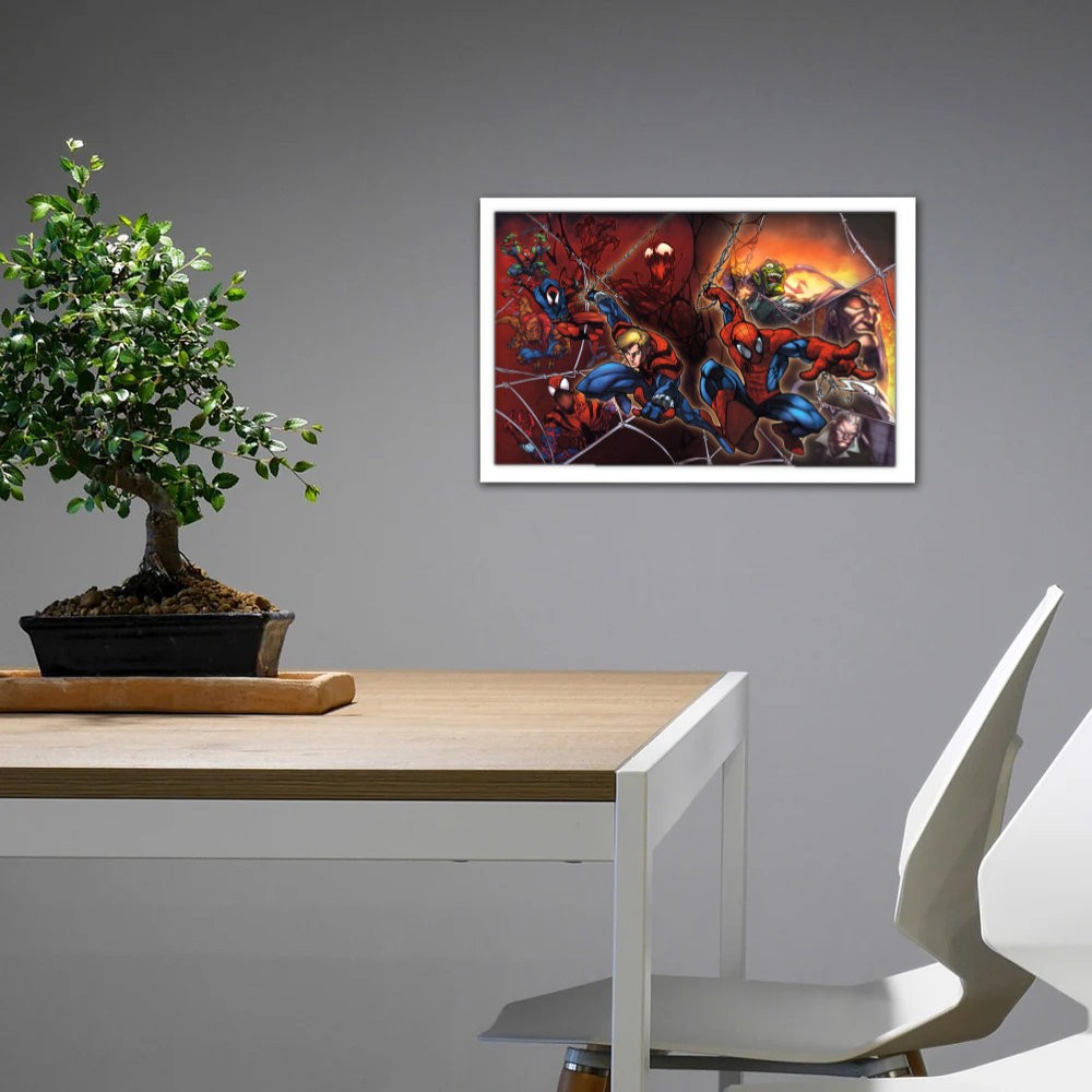 تابلو پینکمن طرح کمیک اسپایدرمن Comic Book Spider Man 26 Jm