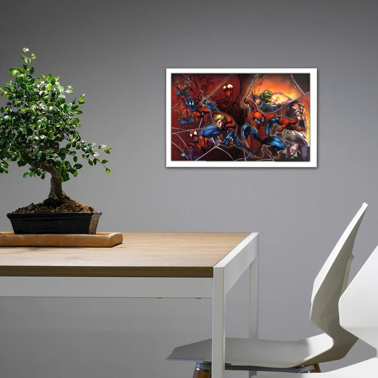 تابلو پینکمن طرح کمیک اسپایدرمن Comic Book Spider Man 26 Jm