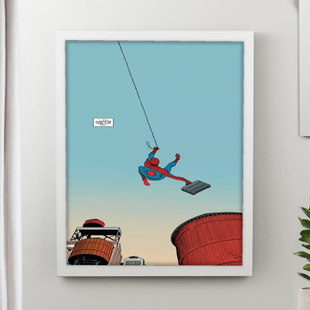 تابلو پینکمن طرح کمیک اسپایدرمن Comic Book Spider Man 24 Jm