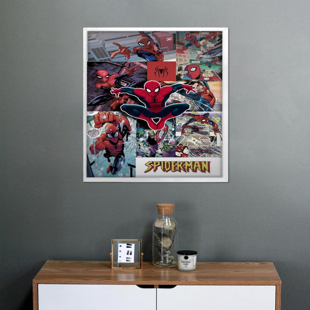 تابلو پینکمن طرح کمیک اسپایدرمن Comic Book Spider Man 11 Jm