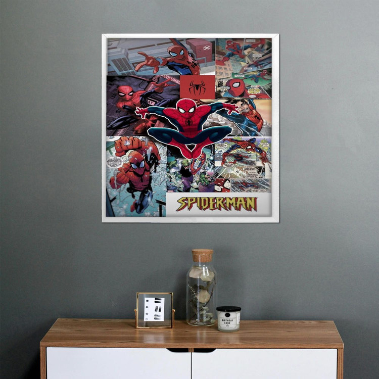 تابلو پینکمن طرح کمیک اسپایدرمن Comic Book Spider Man 11 Jm