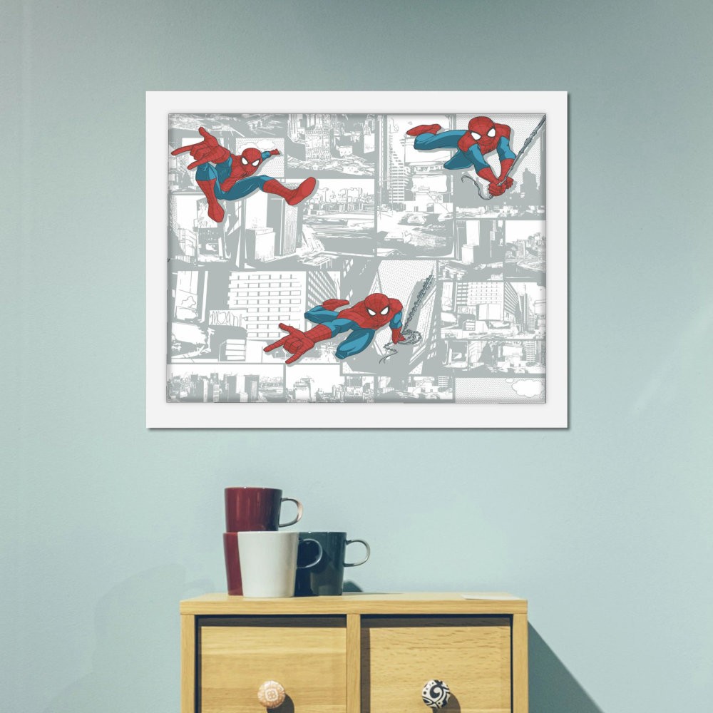 تابلو پینکمن طرح کمیک اسپایدرمن Comic Book Spider Man 1 Jm
