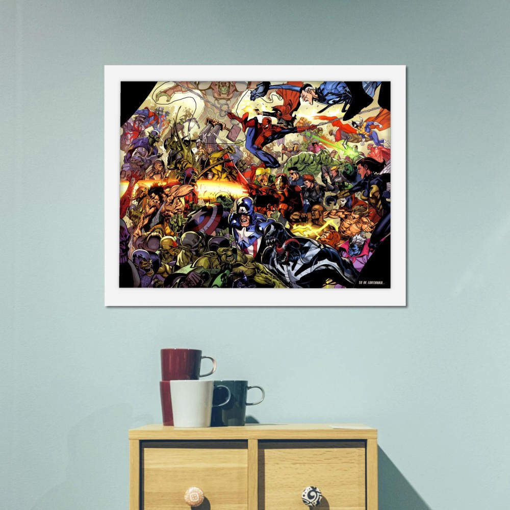 تابلو پینکمن طرح کمیک آرت Comic Book Art 5 Jm