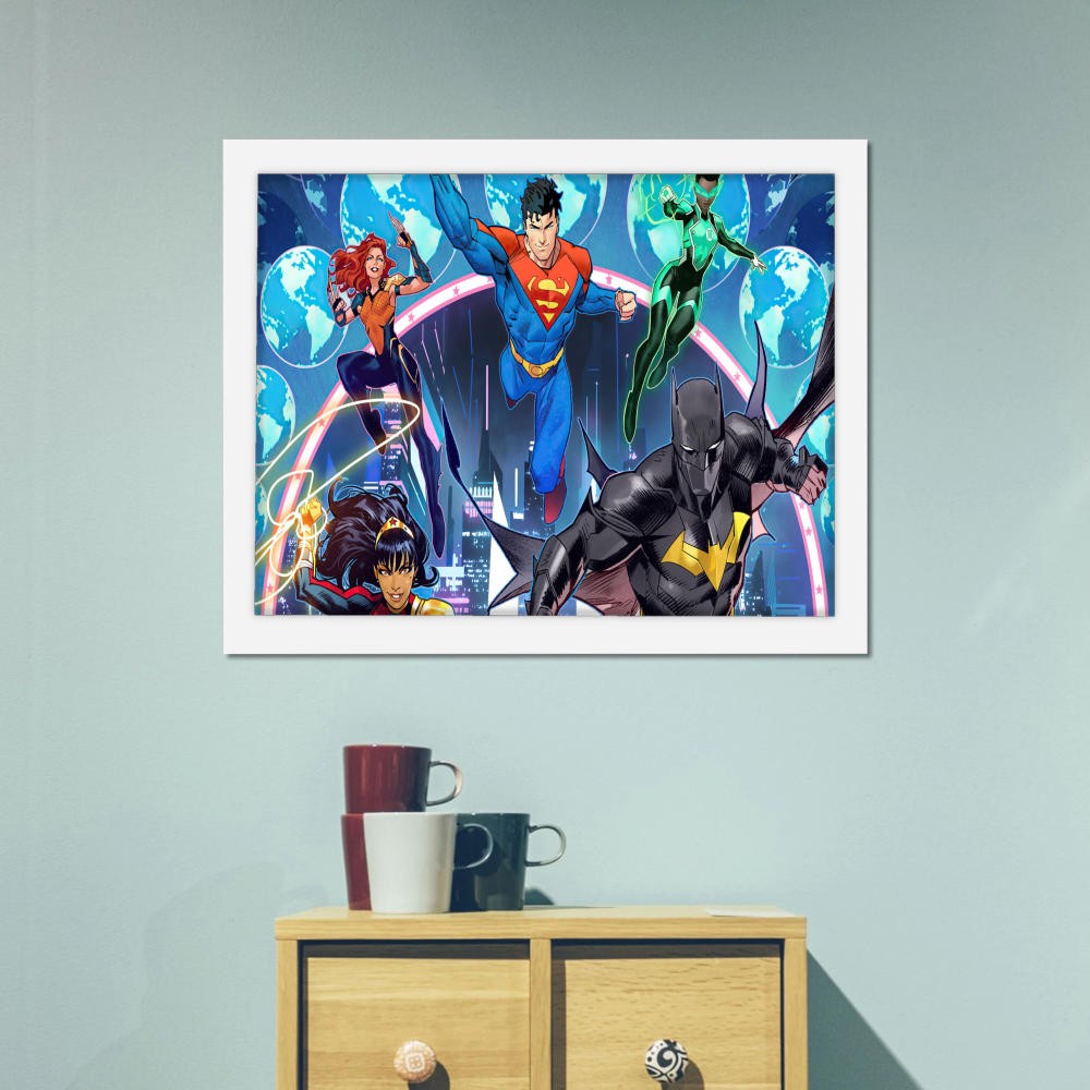 تابلو پینکمن طرح کمیک آرت Comic Book Art 38 Jm