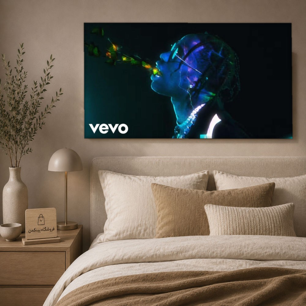 تابلو شاسی پینکمن طرح تراویس اسکات اثر پروانهای - Travis Scott Butterfly Effect کد Jm 2
