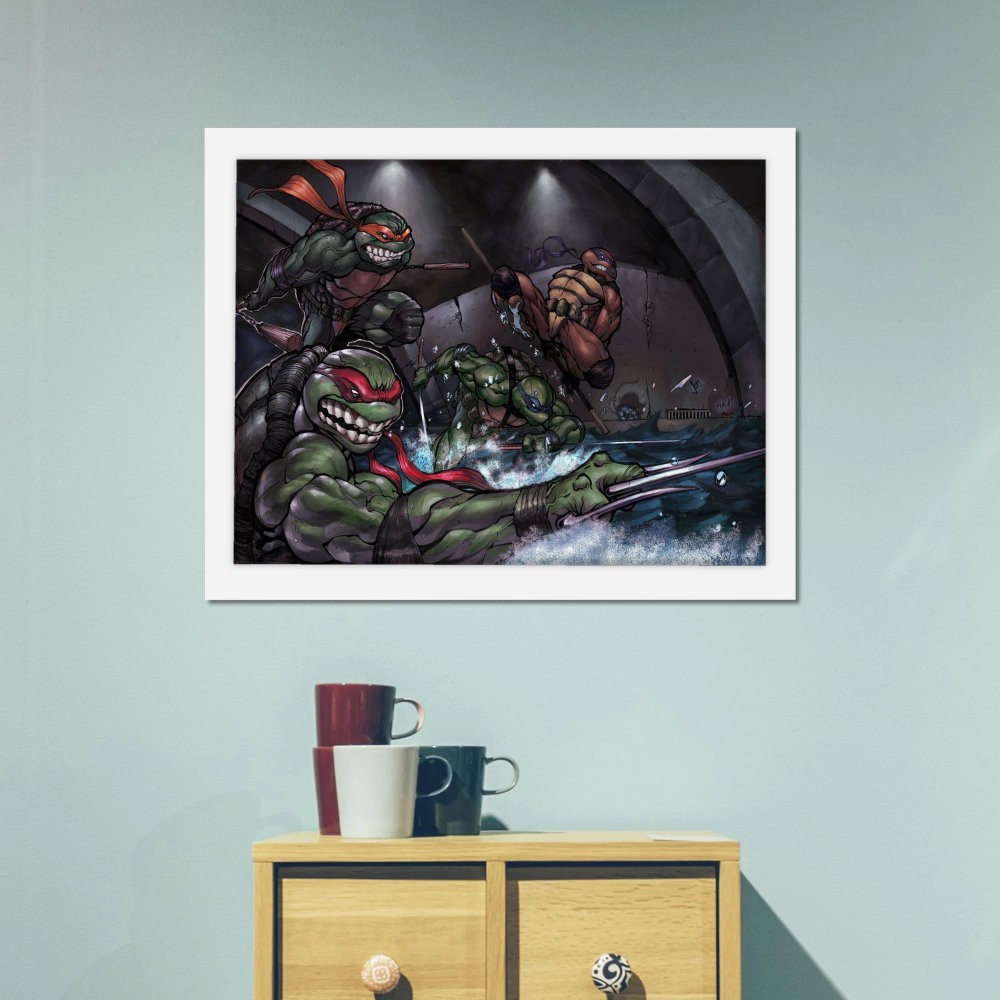 تابلو پینکمن طرح کمیک TMNT TMNT Comic 35 Jm