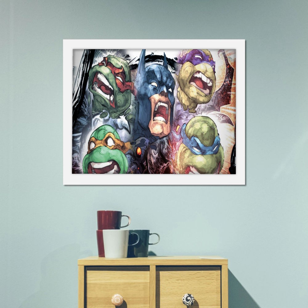 تابلو پینکمن طرح کمیک TMNT TMNT Comic 32 Jm