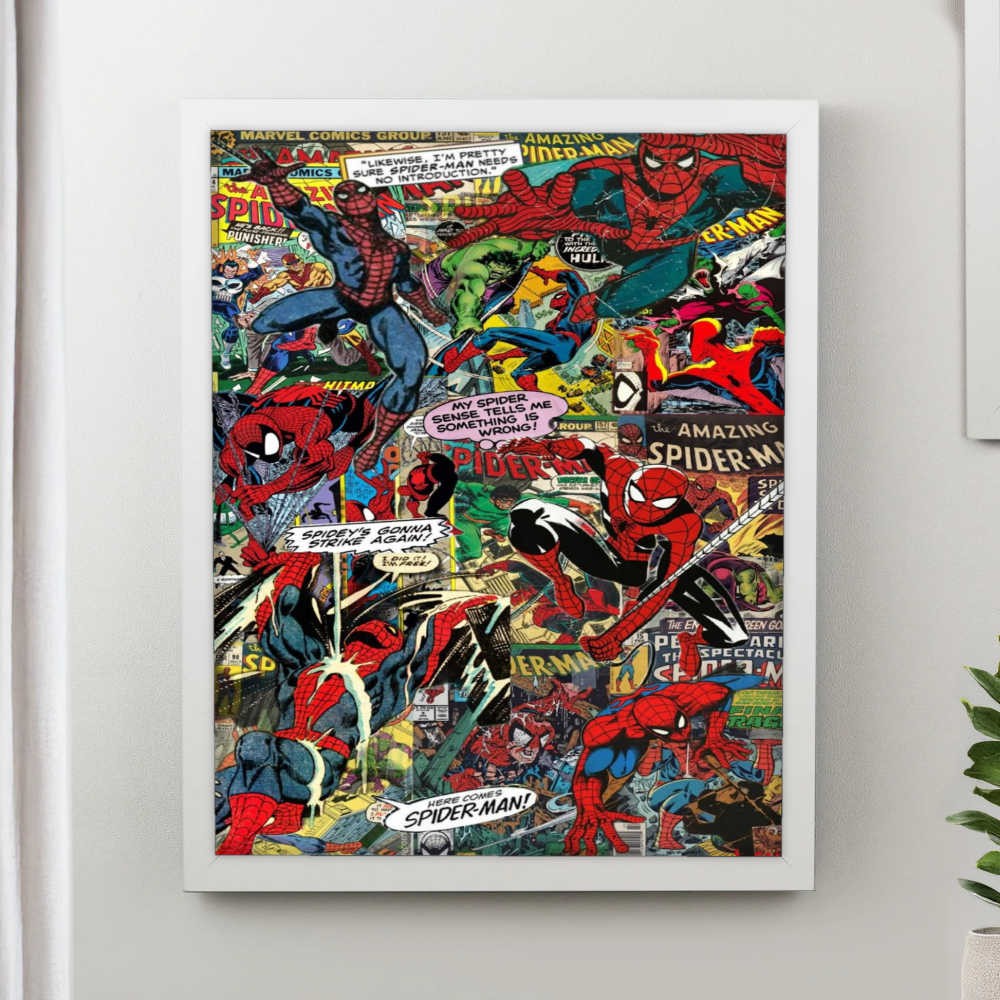تابلو پینکمن طرح کمیک Superhero Superhero Comic 21 Jm