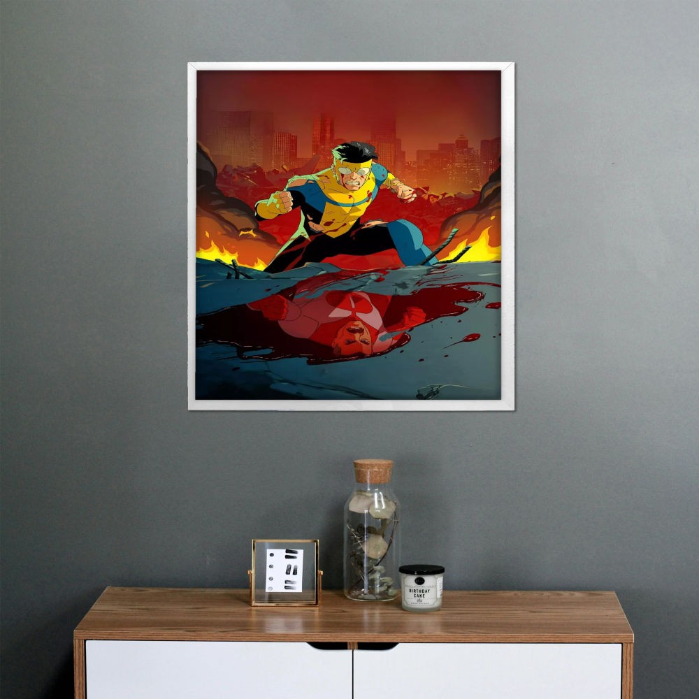 تابلو پینکمن طرح کمیک Invincible Invincible Comic 9 Jm
