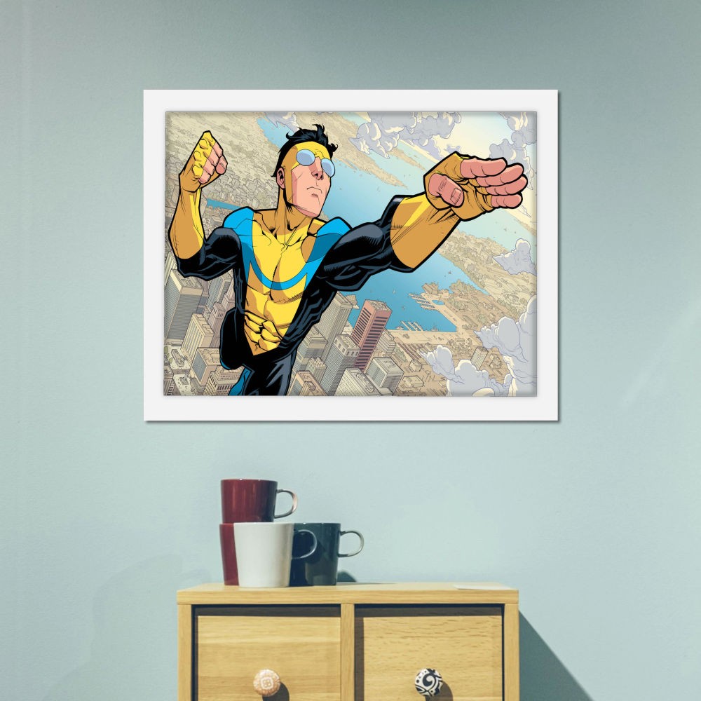 تابلو پینکمن طرح کمیک Invincible Invincible Comic 8 Jm