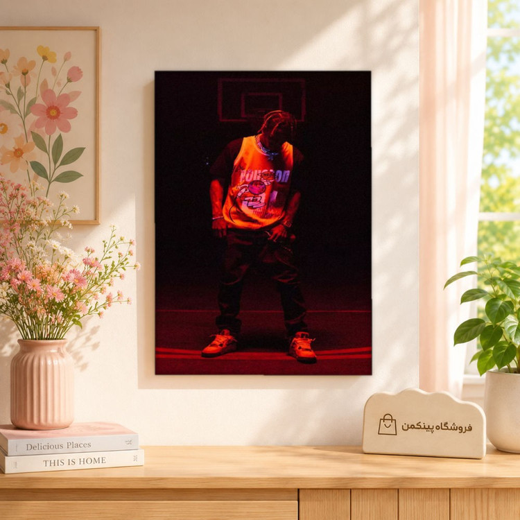 تابلو شاسی پینکمن طرح تراویس اسکات Drip - Travis Scott Drip کد Jm 8