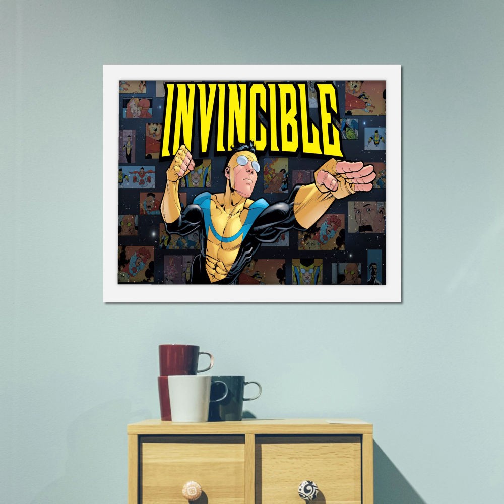 تابلو پینکمن طرح کمیک Invincible Invincible Comic 18 Jm