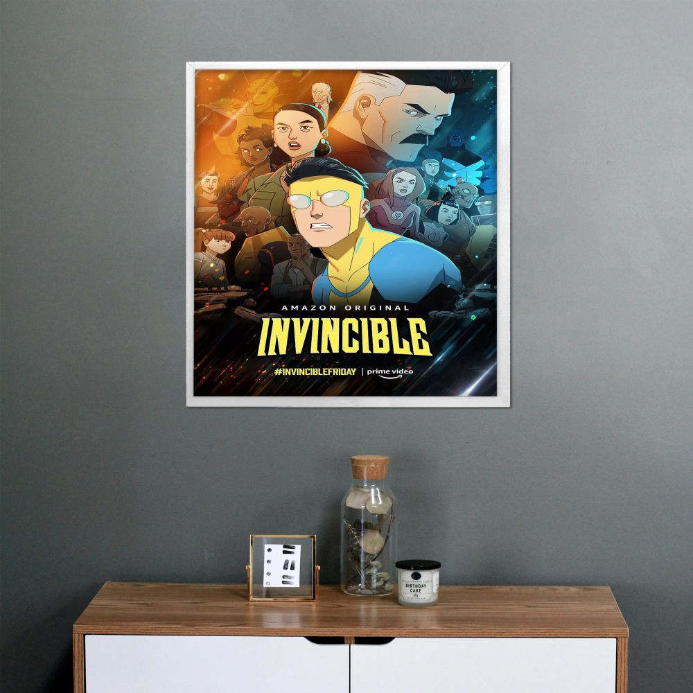 تابلو پینکمن طرح کمیک Invincible Invincible Comic 14 Jm