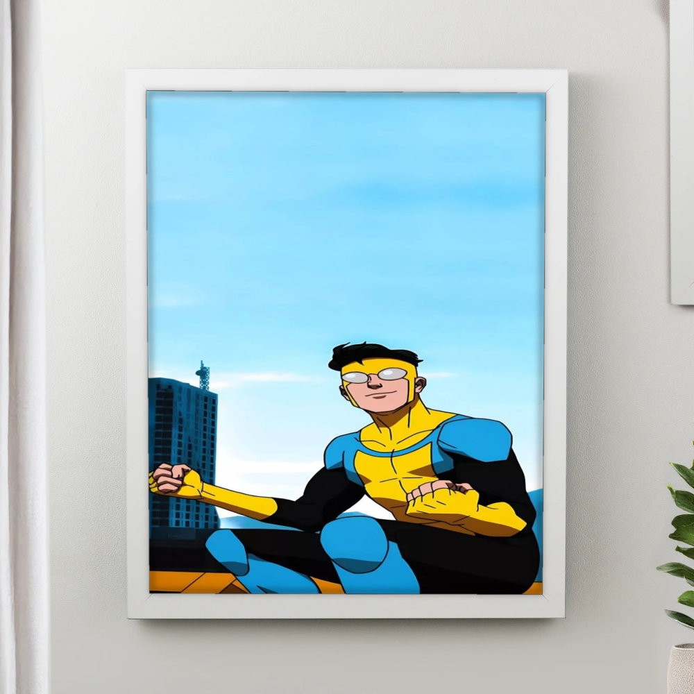 تابلو پینکمن طرح کمیک Invincible Invincible Comic 12 Jm