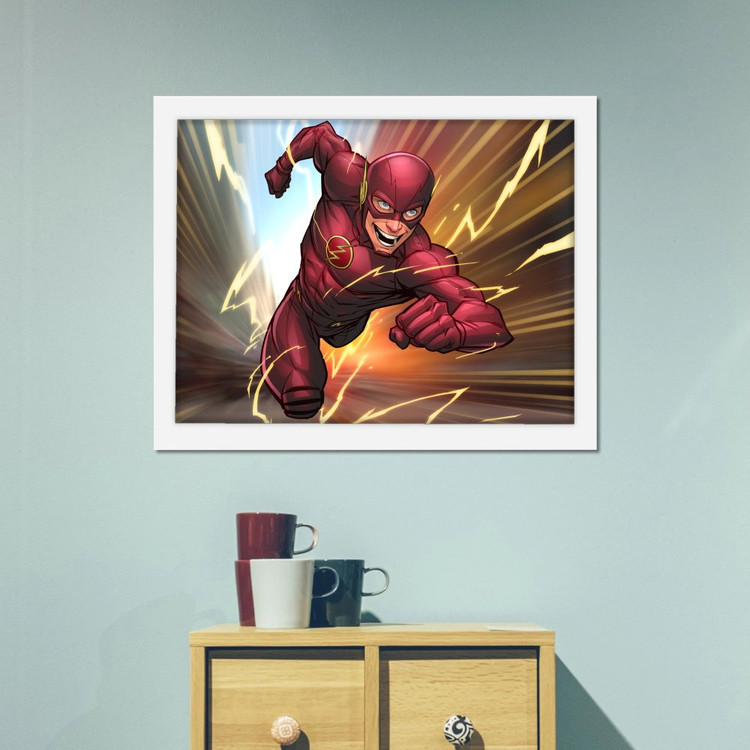 تابلو پینکمن طرح کمیک Flash Flash Comic 8 Jm