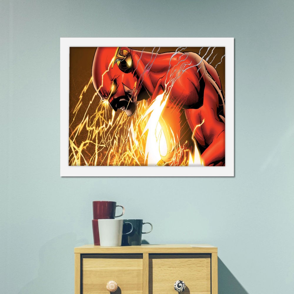 تابلو پینکمن طرح کمیک Flash Flash Comic 5 Jm