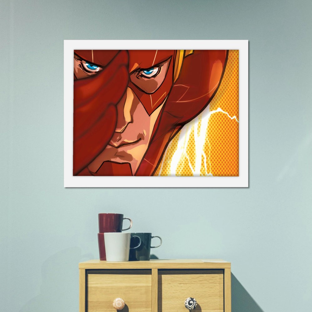 تابلو پینکمن طرح کمیک Flash Flash Comic 34 Jm