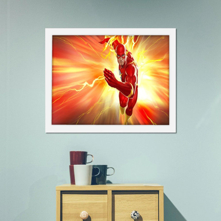 تابلو پینکمن طرح کمیک Flash Flash Comic 16 Jm