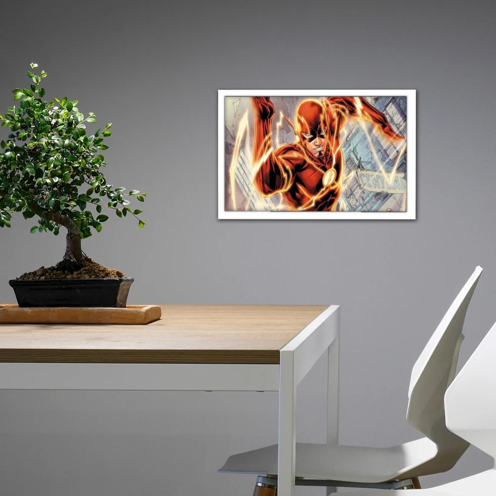 تابلو پینکمن طرح کمیک Flash Flash Comic 15 Jm