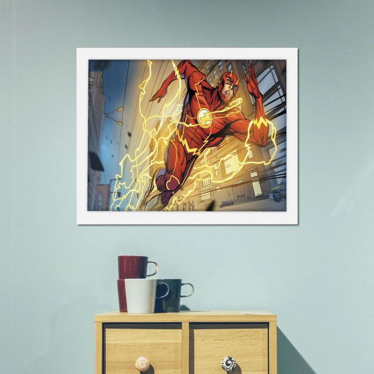 تابلو پینکمن طرح کمیک Flash Flash Comic 11 Jm