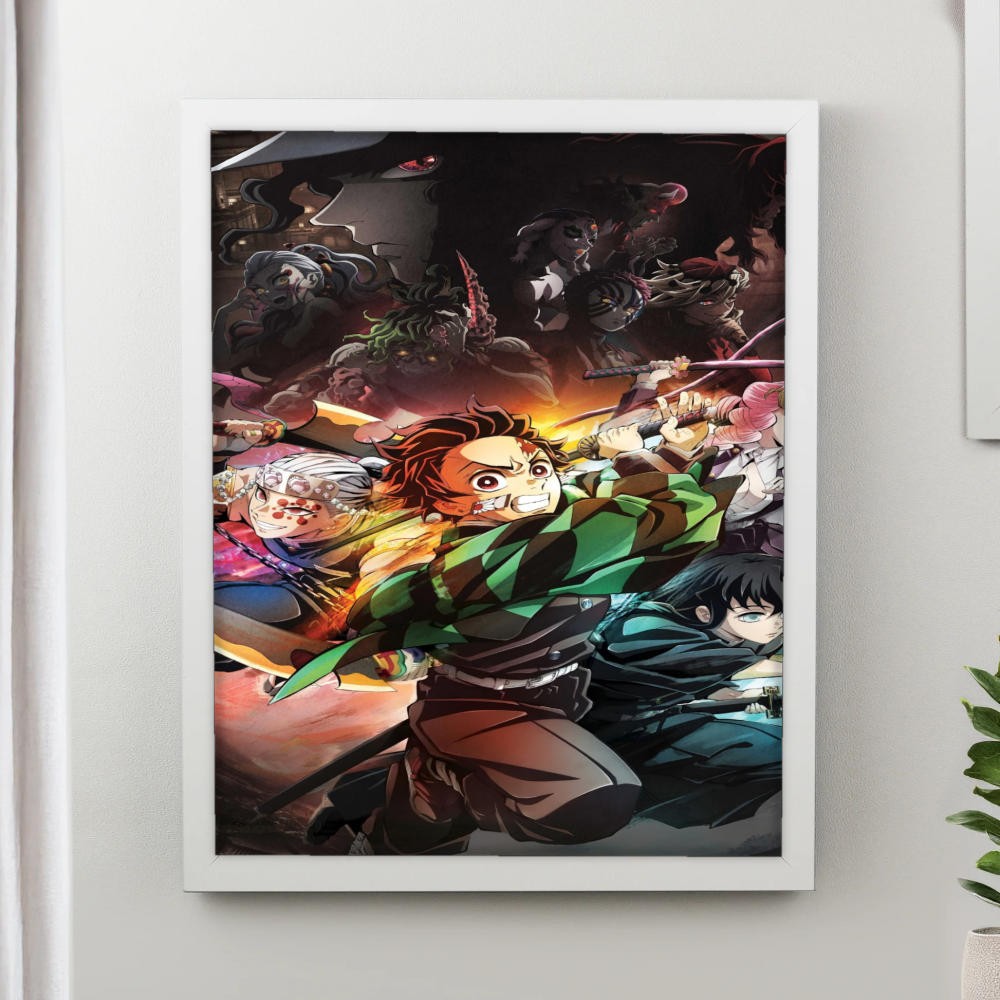 تابلو پینکمن طرح کمیک Demon Slayer Demon Slayer Comic 9 Jm