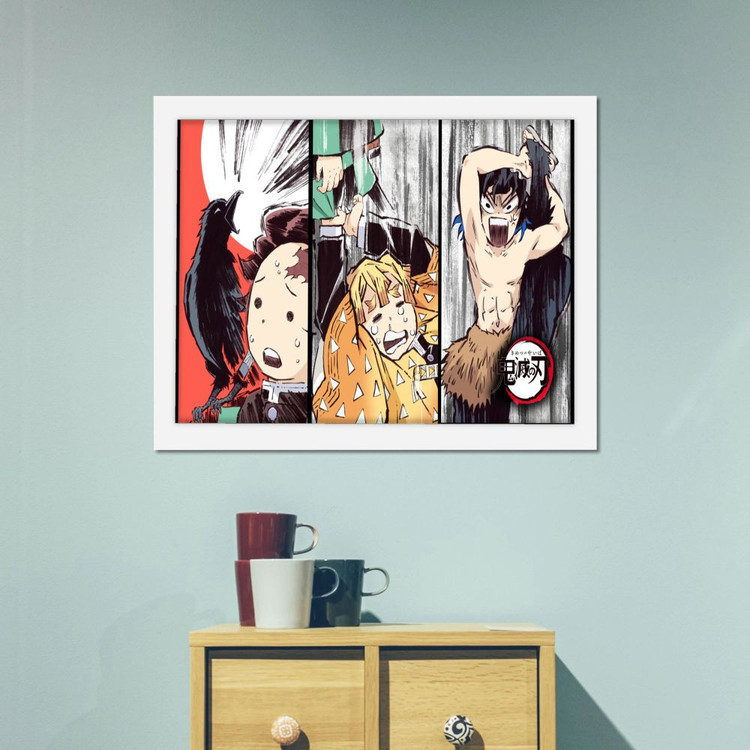 تابلو پینکمن طرح کمیک Demon Slayer Demon Slayer Comic 44 Jm