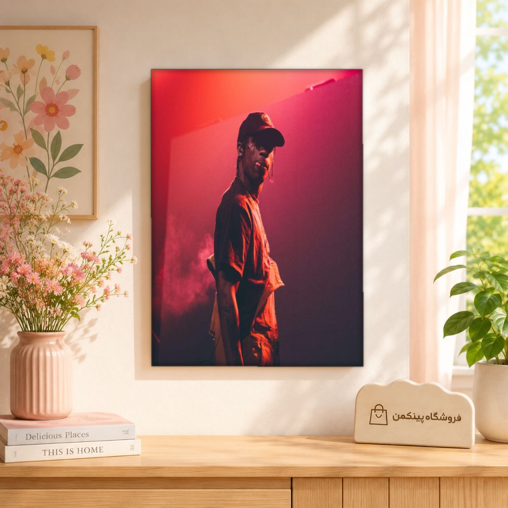 تابلو شاسی پینکمن طرح تراویس اسکات 2019 - Travis Scott 2019 کد Jm 33