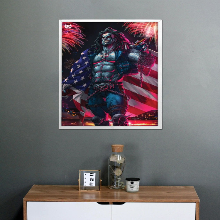 تابلو پینکمن طرح کمیک DC لوبو Lobo DC Comics 8 Jm