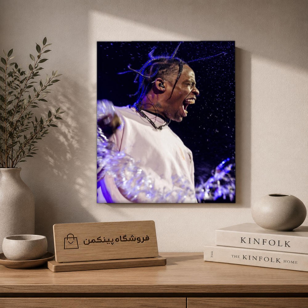 تابلو شاسی پینکمن طرح تراویس اسکات 2019 - Travis Scott 2019 کد Jm 28