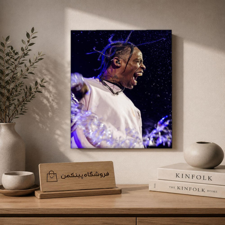 تابلو شاسی پینکمن طرح تراویس اسکات 2019 - Travis Scott 2019 کد Jm 28