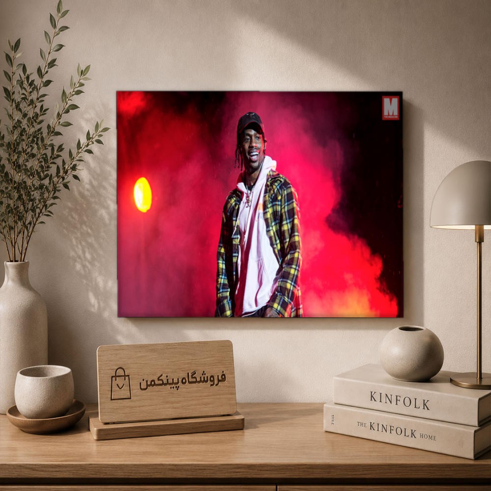 تابلو شاسی پینکمن طرح تراویس اسکات 2019 - Travis Scott 2019 کد Jm 23