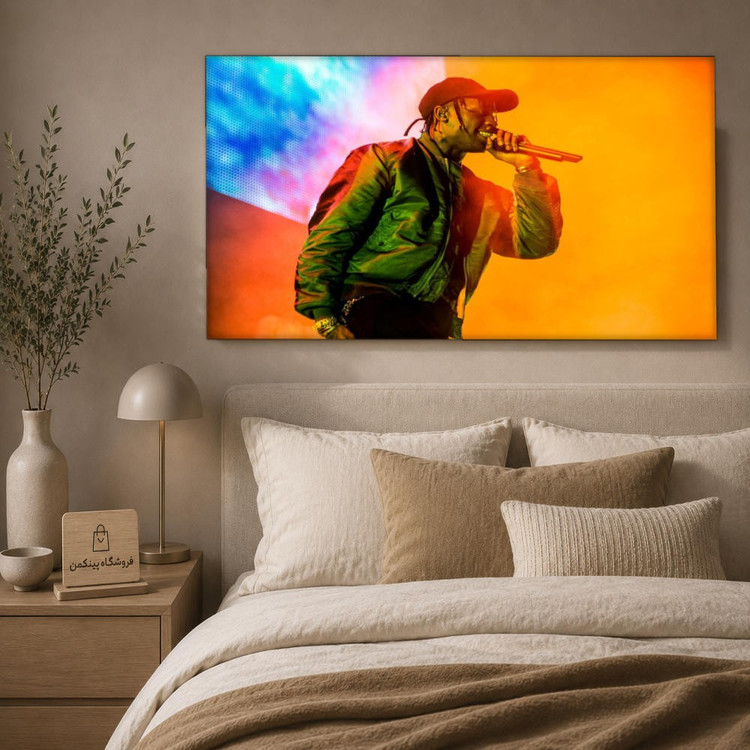 تابلو شاسی پینکمن طرح تراویس اسکات 2019 - Travis Scott 2019 کد Jm 2
