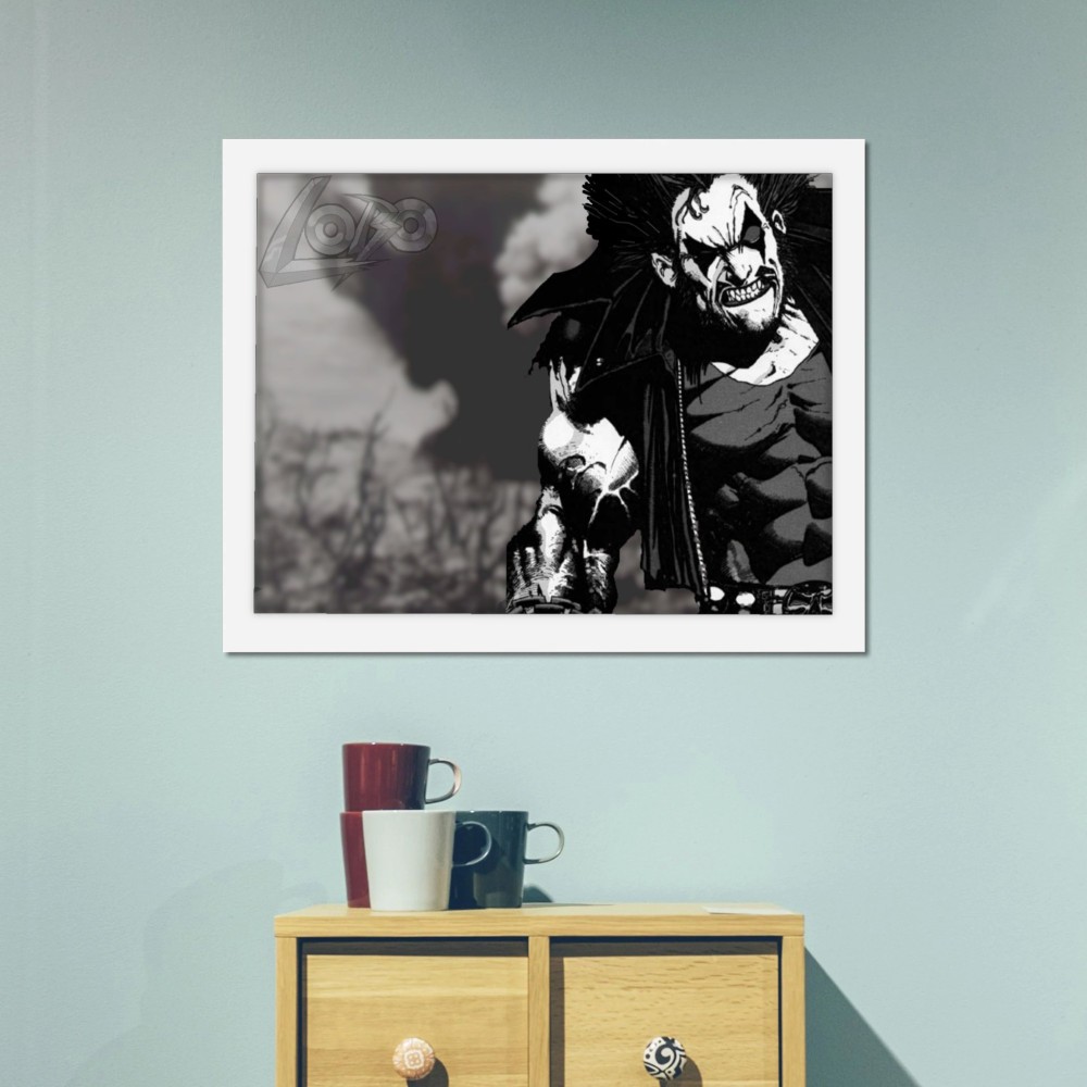 تابلو پینکمن طرح کمیک DC لوبو Lobo DC Comics 25 Jm