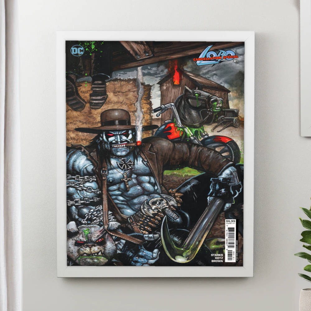 تابلو پینکمن طرح کمیک DC لوبو Lobo DC Comics 24 Jm